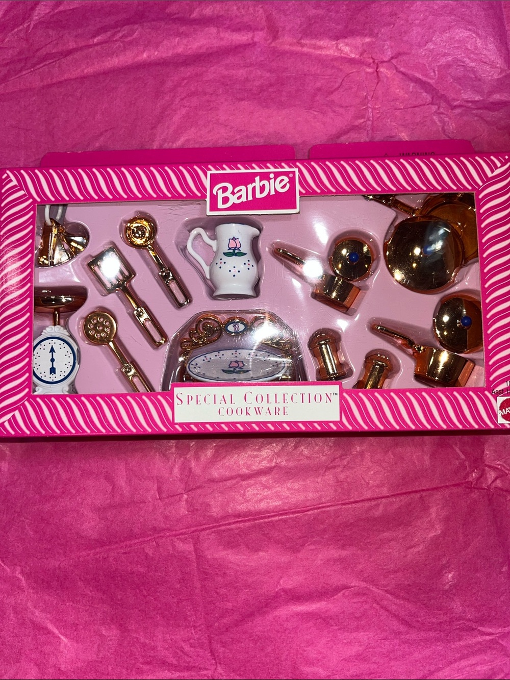 1997 Barbie Special Collection Cookware Set - NRFB